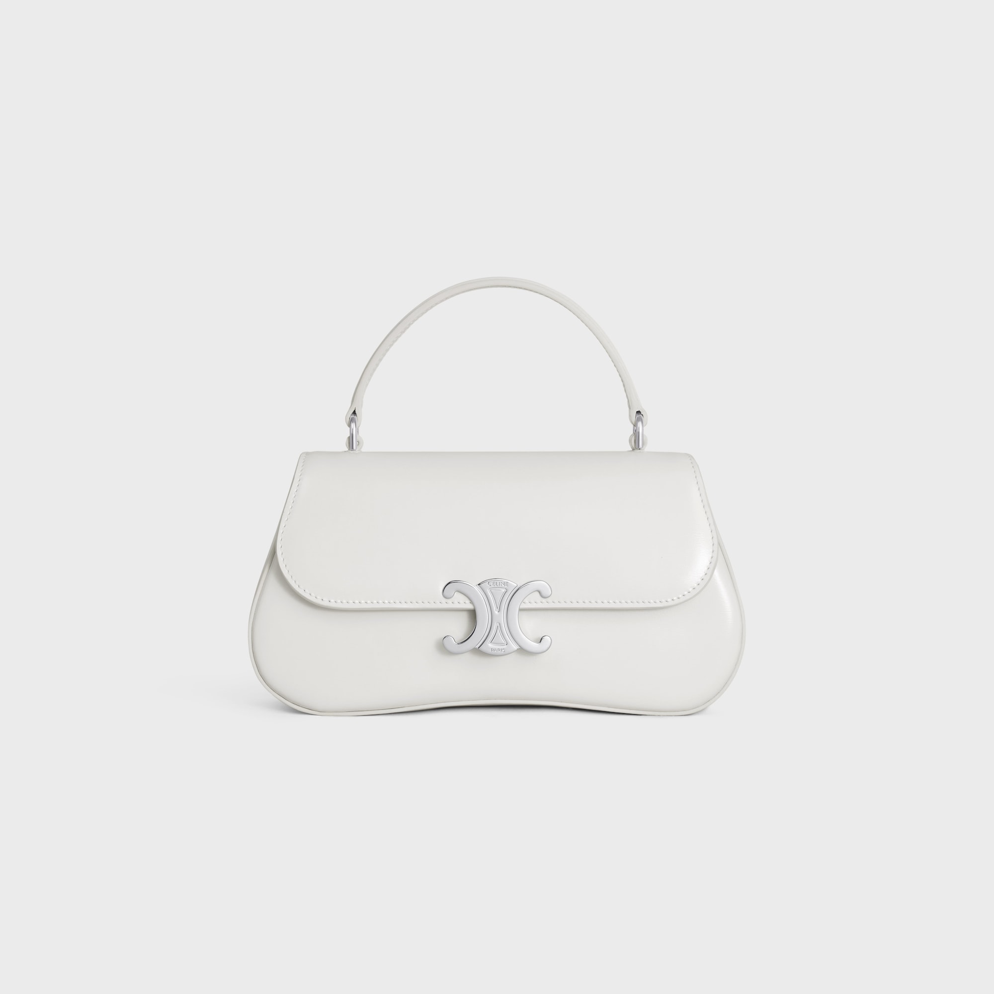 TEEN CELINE LOLA IN SHINY CALFSKIN WHITE - Image 1